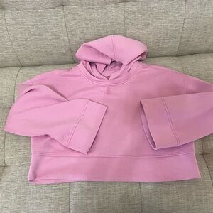 Women's Pink Hoodie Sweater